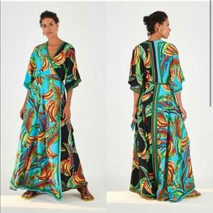 FARM Rio Kimono Wrap Dress Sz S